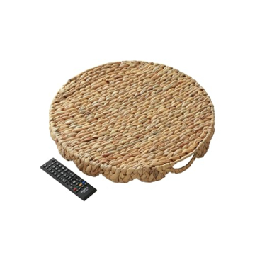 Gurfuy Oversized Round Ottoman Table Tray 19.7"