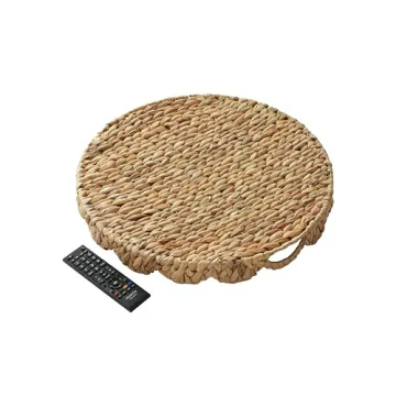 Gurfuy Oversized Round Ottoman Table Tray 19.7"