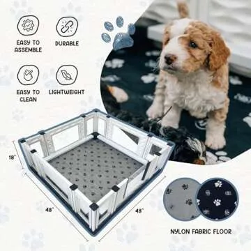 EZwhelp EZclassic 48" Whelping Box for Large Dogs
