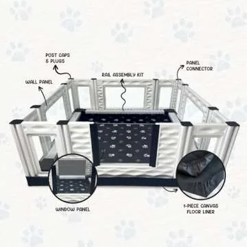 EZwhelp EZclassic 48" Whelping Box for Large Dogs