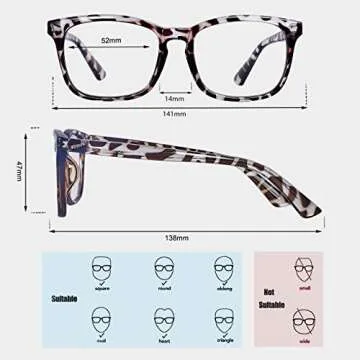 Stylish MAXJULI Blue Light Blocking Glasses for All Users