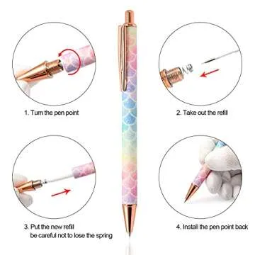 2 Pcs Glitter Vinyl Weeding Tool Weeding Pen, Fine Point Pin Pen Weeding Tool for Vinyl, Air Release Pen for Easy Craft Vinyl Projects
