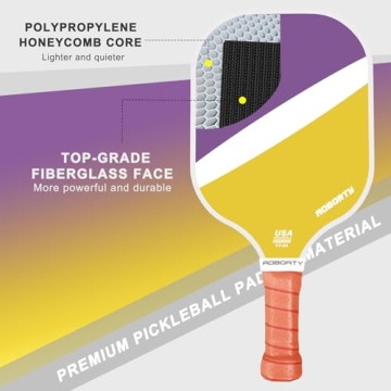 AOBORTY Pickleball Paddles Set - Lightweight & Durable