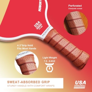 AOBORTY Pickleball Paddles Set - Lightweight & Durable