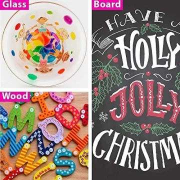 Vibrant Water-Based Acrylic Paint Marker Pens for Crafts