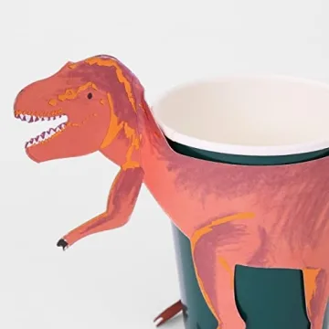 Meri Meri T-Rex Party Cups for Fun Celebrations