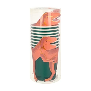 Meri Meri T-Rex Party Cups for Fun Celebrations