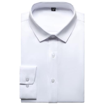 Men's Wrinkle Free Slim Fit Dress Shirt - JEMITOP