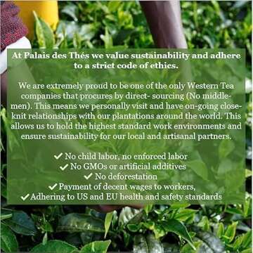 Palais des Thés Floral Green Tea - Floral Notes & Biodegradable Bags