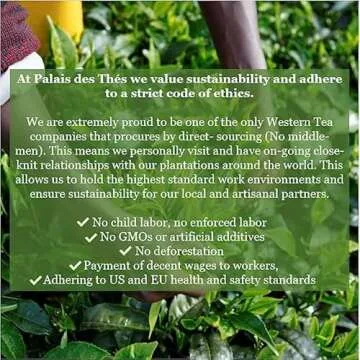Palais des Thés Floral Green Tea - Floral Notes & Biodegradable Bags