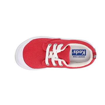 Keds Boys Graham Sneaker Red Comfort & Durability 9.5