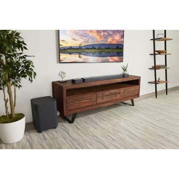 JBL Bar 700: 5.1-Channel soundbar with Detachable Surround Speakers and Dolby Atmos®, Black