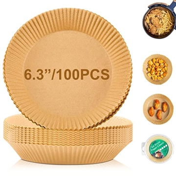 Air Fryer Disposable Paper Liners - 100PCS