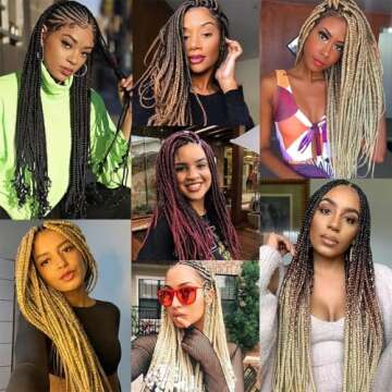 Dorsanee 20 Inch Pre Stretched Braiding Hair Extensions