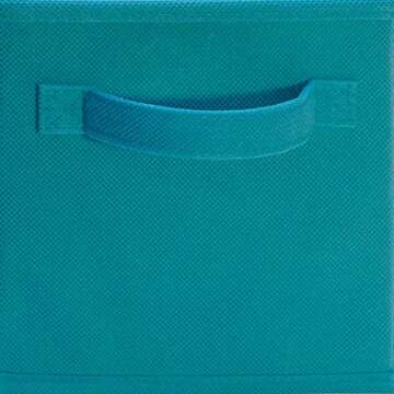Closetmaid 1538 Cubeicals Mini Fabric Drawers, Ocean Blue, 2 Pack