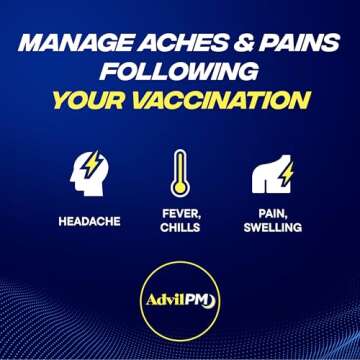 Advil PM Pain Reliever/Nighttime Sleep Aid Coated Caplet, 200mg Ibuprofen, 38mg Diphenhydramine, Other, 120 Count