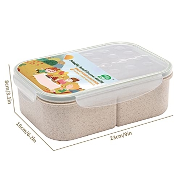 MISS BIG Bento Box, Leak Proof, BPA Free Lunch Container