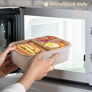 MISS BIG Bento Box, Leak Proof, BPA Free Lunch Container