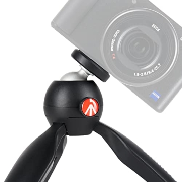 Lightweight Manfrotto PIXI Mini Tripod for Cameras & Video