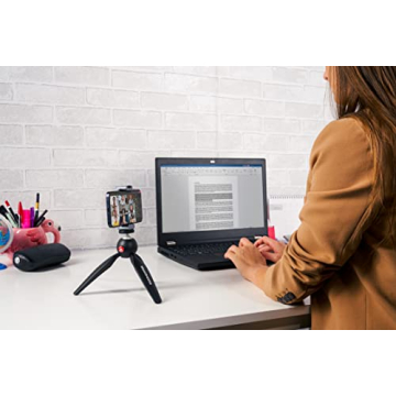 Lightweight Manfrotto PIXI Mini Tripod for Cameras & Video