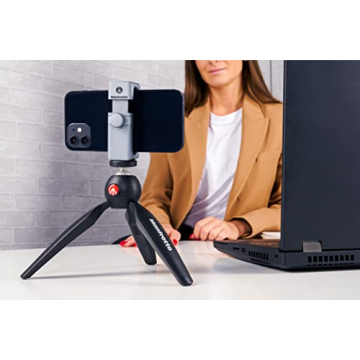 Lightweight Manfrotto PIXI Mini Tripod for Cameras & Video