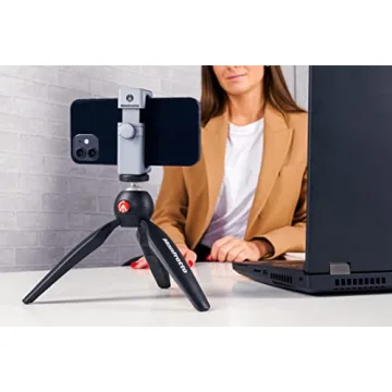 Lightweight Manfrotto PIXI Mini Tripod for Cameras & Video