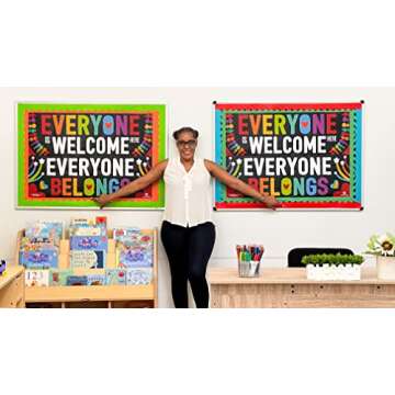 Sproutbrite Classroom Decorations - Classroom Decor Middle School Classroom Must Haves Classroom Door Decorations Classroom Must Haves For Teachers Counselor Office Must Haves Welcome Back Decorations