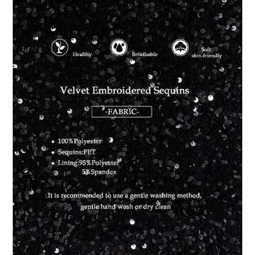 Dwirapal Sequin Velvet Skirt for Glamorous Night Out