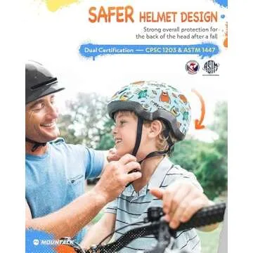 Toddler Bike Helmet for Boys and Girls, Adjustable Kids Helmets from Infant/Baby to Children, 1/2/3/...