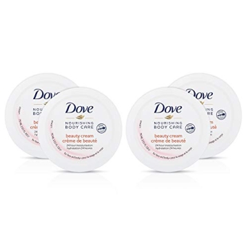 Dove Nourishing Body Care, Face, Hand, and Body Beauty Cream for Normal to Dry Skin Lotion, 24-Hour ...