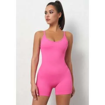 3pcs Women’s Bodysuit Yoga Workout Romper Comfort Style