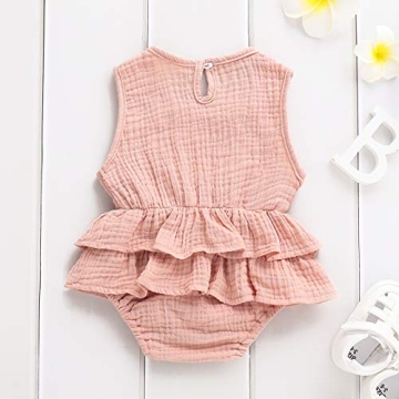 Stylish Baby Girl Romper for Summer Fun