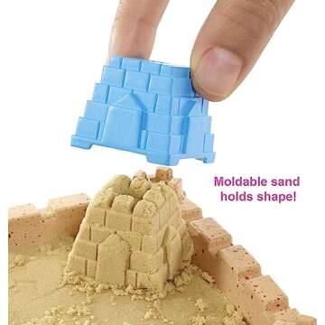 Barbie Dreamhouse Adventures Chelsea Doll & Tiki Hut Playset with Moldable Sand, Hammock & Accessories, Blonde Small Doll