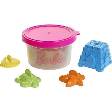 Barbie Dreamhouse Adventures Chelsea Doll & Tiki Hut Playset with Moldable Sand, Hammock & Accessories, Blonde Small Doll