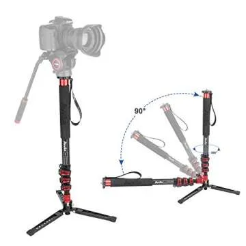 Avella A324D Aluminum Monopod for DSLR Cameras 67 Inch