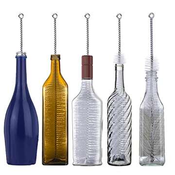 Premium Bottle Cleaning Brush for Narrow Neck Bottles