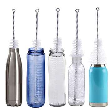 Premium Bottle Cleaning Brush for Narrow Neck Bottles