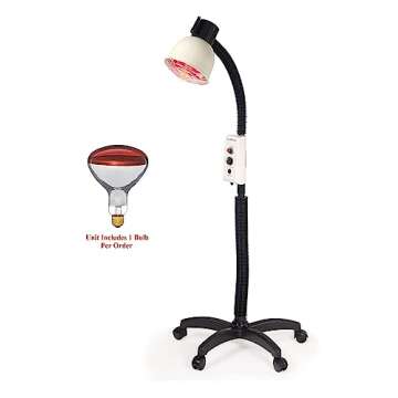 K.S. Choi Corp Infrared Heat Lamp 110V with Bulb Made in Korea