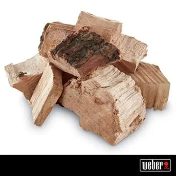 Weber Pecan Wood Chunks for Flavorful Grilling and Smoking