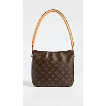 Louis Vuitton Women's Pre-Loved Looping Mm, Monogram, Brown, One Size