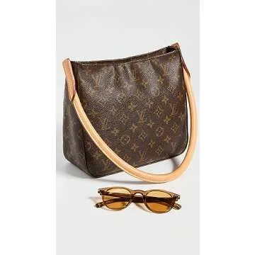 Louis Vuitton Women's Pre-Loved Looping Mm, Monogram, Brown, One Size