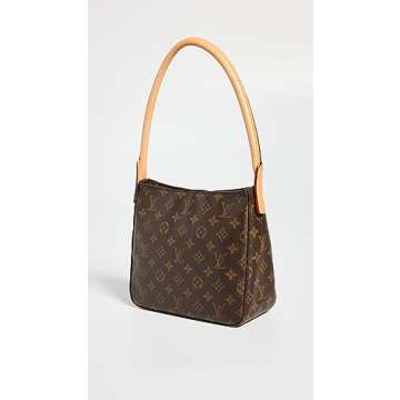 Louis Vuitton Women's Pre-Loved Looping Mm, Monogram, Brown, One Size
