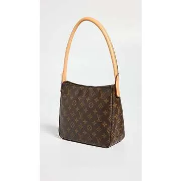 Louis Vuitton Women's Pre-Loved Looping Mm, Monogram, Brown, One Size