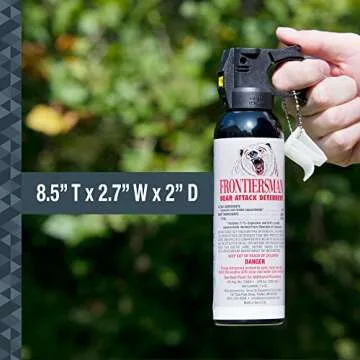 SABRE Frontiersman Bear Spray - Maximum Strength & Range