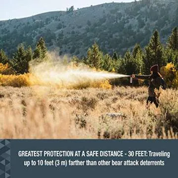 SABRE Frontiersman Bear Spray - Maximum Strength & Range