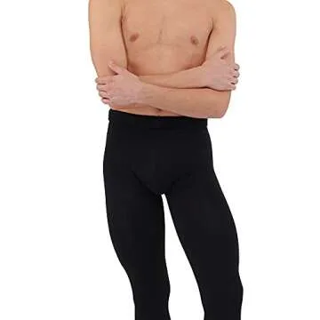 Wear Moi Hamada Tights, Cotton Elasthan, Black, Small (HAMASBLA)