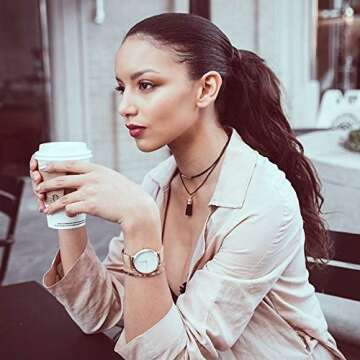 Wristology Olivia - 5 Options - Womens Watch Crystal Rose Gold Boyfriend Ladies Stainless Steel Metal Mesh Strap Band