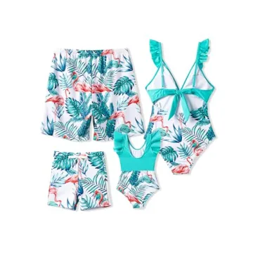 PATPAT Family Matching Bathing Suits for Summer Fun
