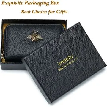 iMeetU RFID Credit Card Holder - Stylish & Secure