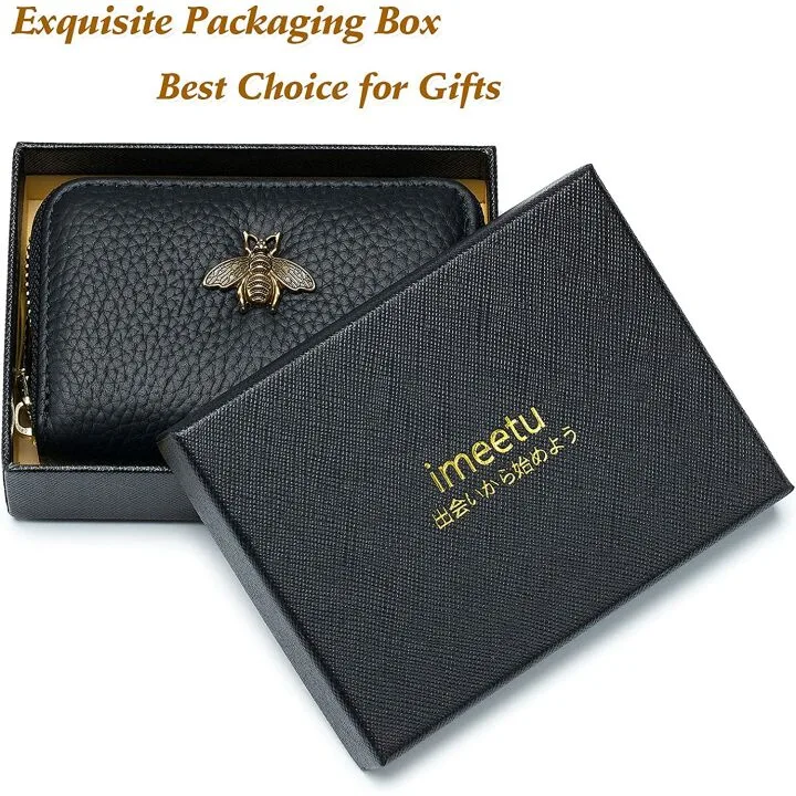 iMeetU RFID Credit Card Holder - Stylish & Secure